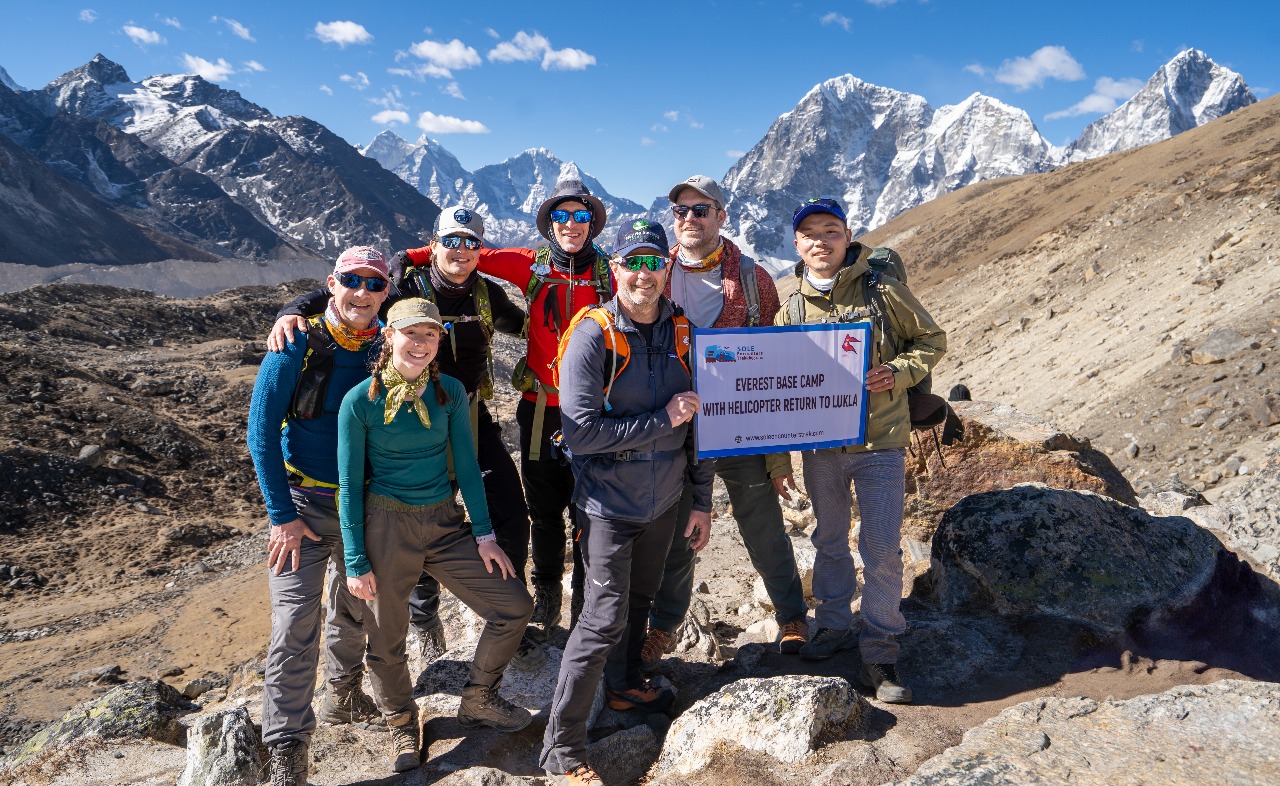 EBC Trek with Helicopter Return to Lukla